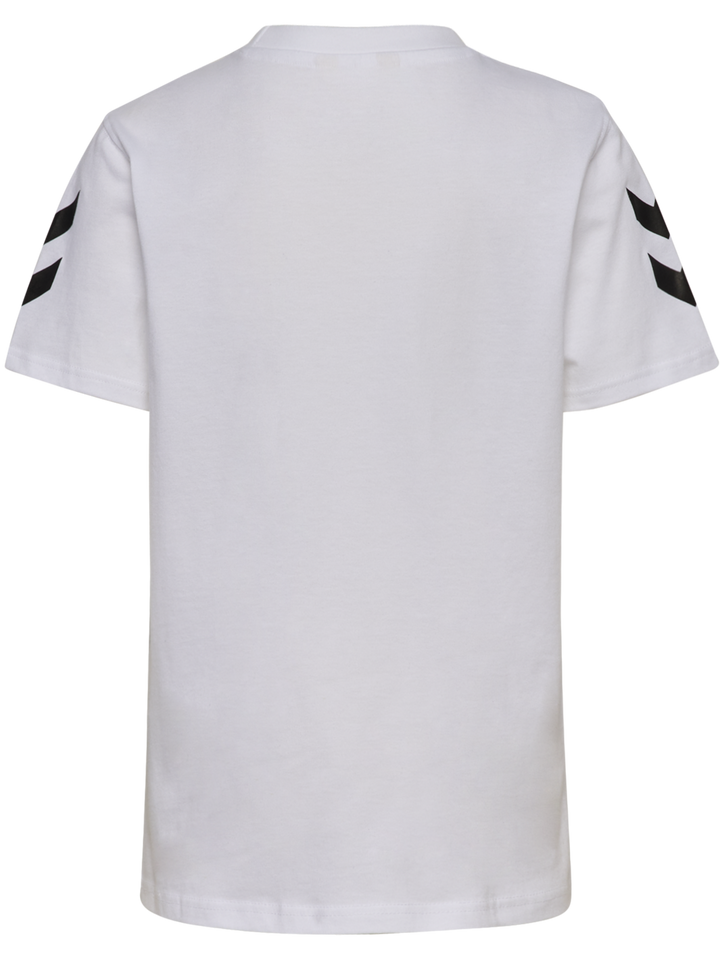 Hummel hmlGO 2.0 CHEVRON T-SHIRT S/S KIDS - WHITE