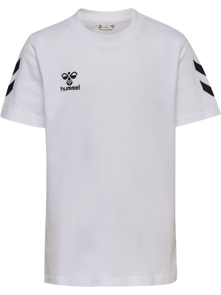 Hummel hmlGO 2.0 CHEVRON T-SHIRT S/S KIDS - WHITE