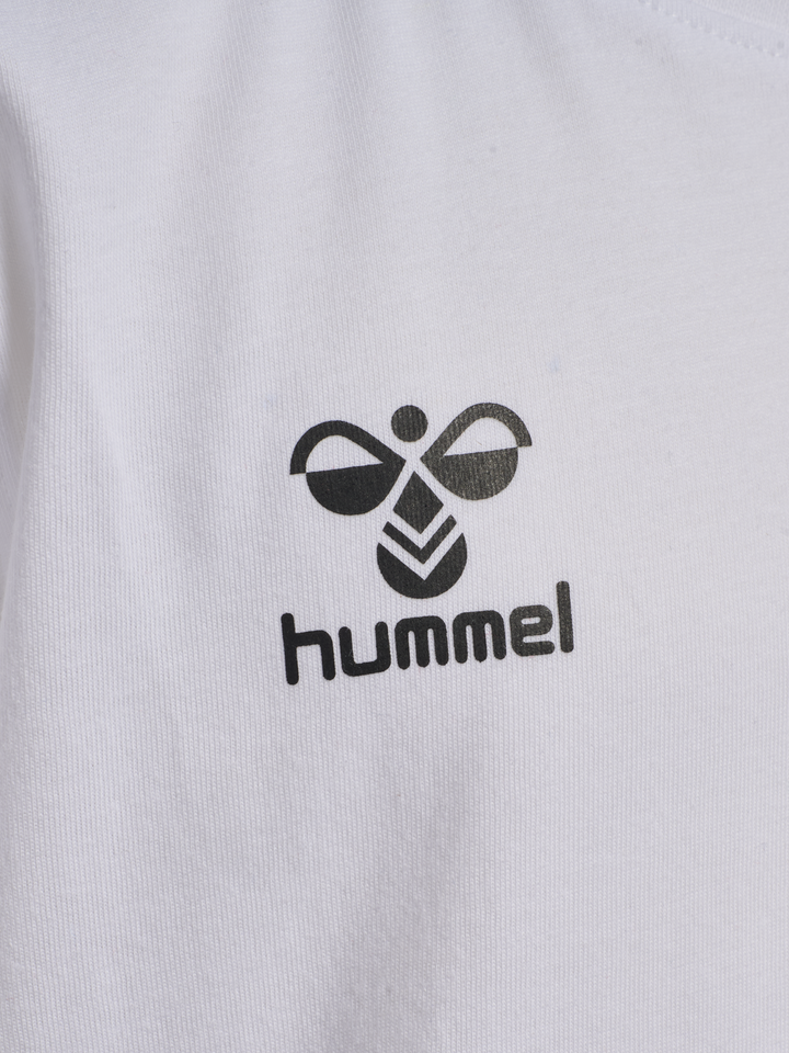 Hummel hmlGO 2.0 CHEVRON T-SHIRT S/S KIDS - WHITE