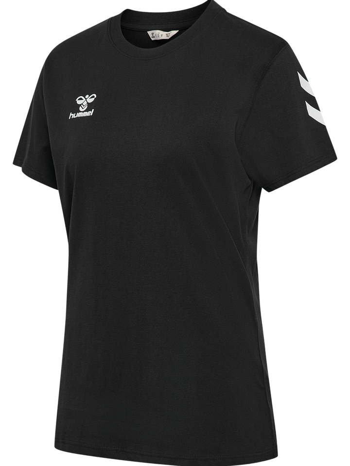 Hummel hmlGO 2.0 CHEVRON T-SHIRT S/S WOMAN - BLACK