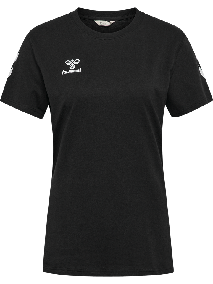Hummel hmlGO 2.0 CHEVRON T-SHIRT S/S WOMAN - BLACK