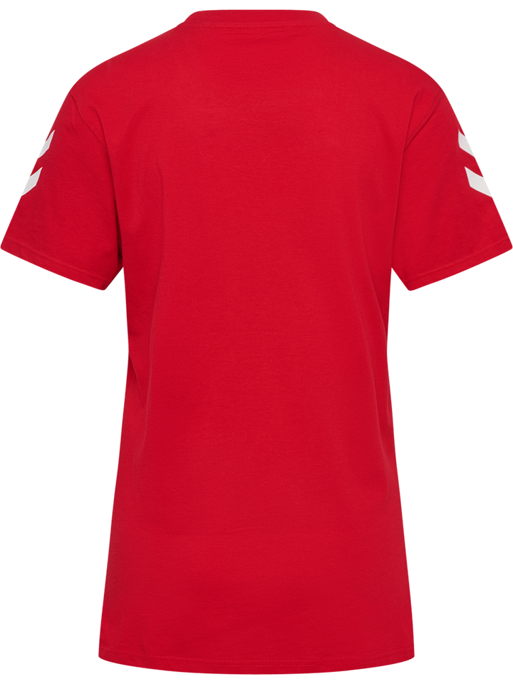 Hummel hmlGO 2.0 CHEVRON T-SHIRT S/S WOMAN - TRUE RED