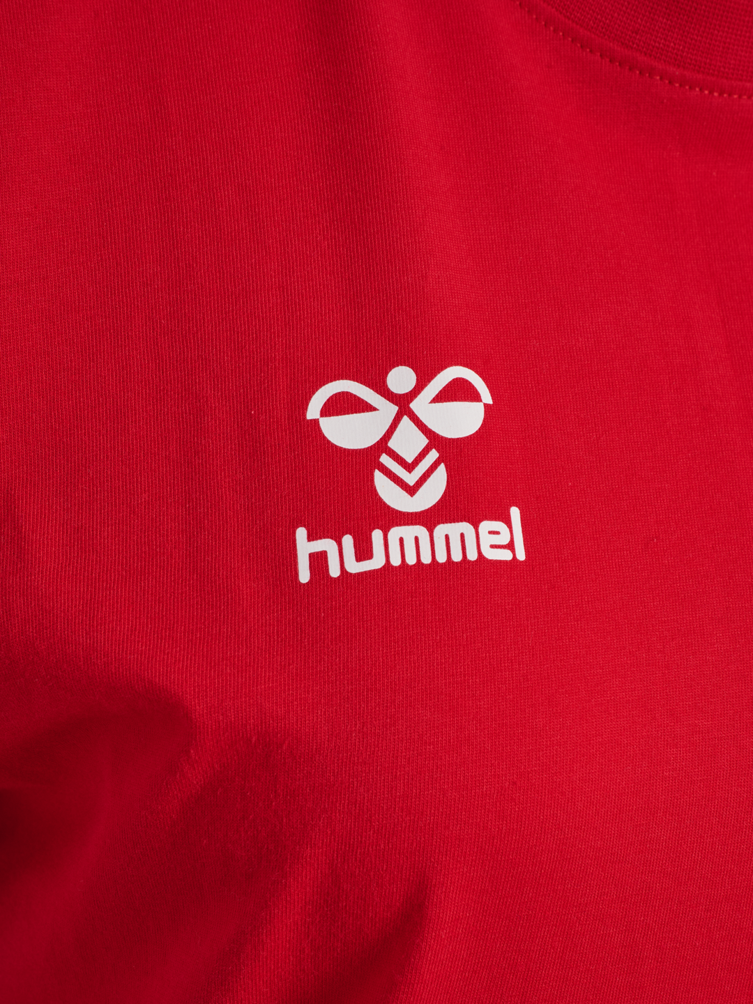 Hummel hmlGO 2.0 CHEVRON T-SHIRT S/S WOMAN - TRUE RED