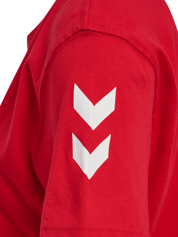 Hummel hmlGO 2.0 CHEVRON T-SHIRT S/S WOMAN - TRUE RED