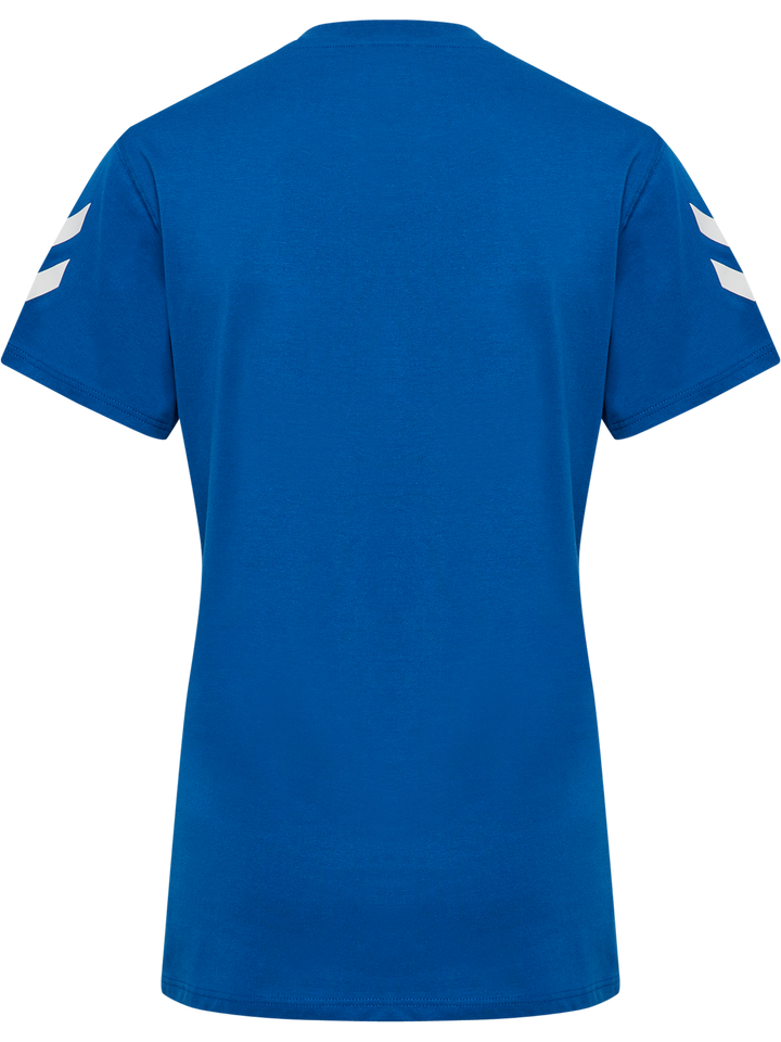 Hummel hmlGO 2.0 CHEVRON T-SHIRT S/S WOMAN - TRUE BLUE