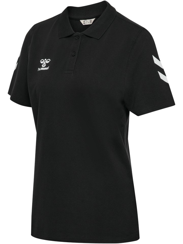 Hummel hmlGO 2.0 CHEVRON POLO WOMAN - BLACK