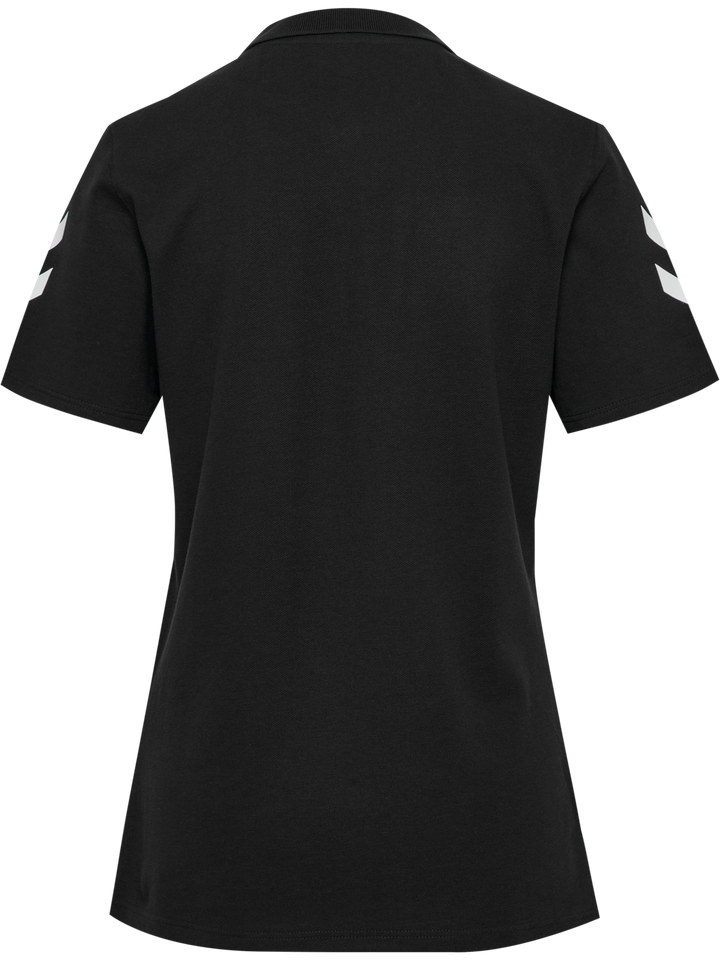 Hummel hmlGO 2.0 CHEVRON POLO WOMAN - BLACK