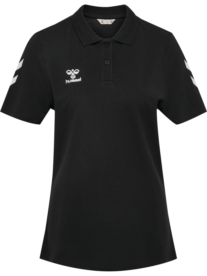 Hummel hmlGO 2.0 CHEVRON POLO WOMAN - BLACK