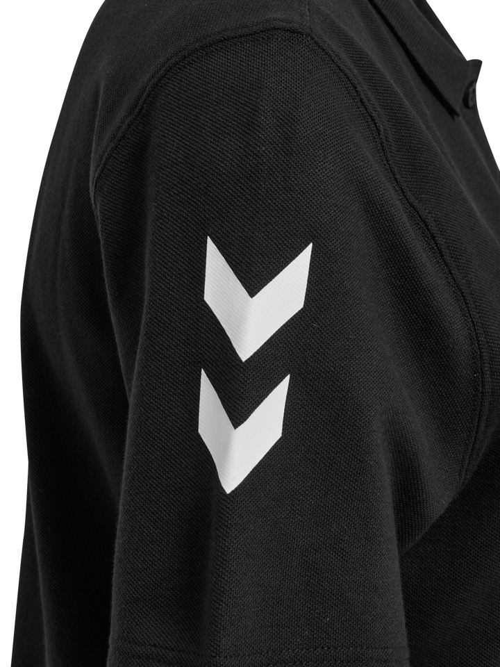 Hummel hmlGO 2.0 CHEVRON POLO WOMAN - BLACK