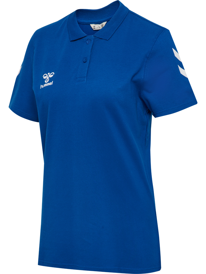 Hummel hmlGO 2.0 CHEVRON POLO WOMAN - TRUE BLUE