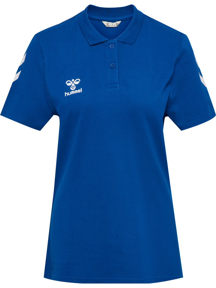 Hummel hmlGO 2.0 CHEVRON POLO WOMAN - TRUE BLUE