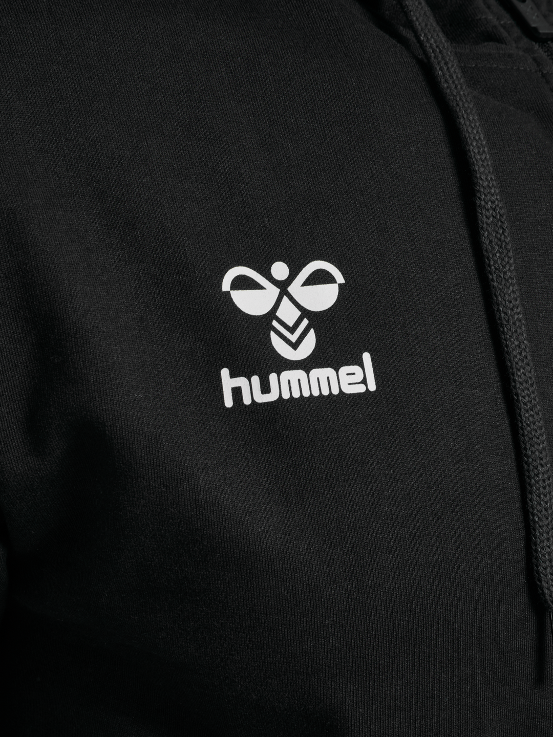 Hummel hmlGO 2.0 CHEVRON ZIP HOODIE - BLACK