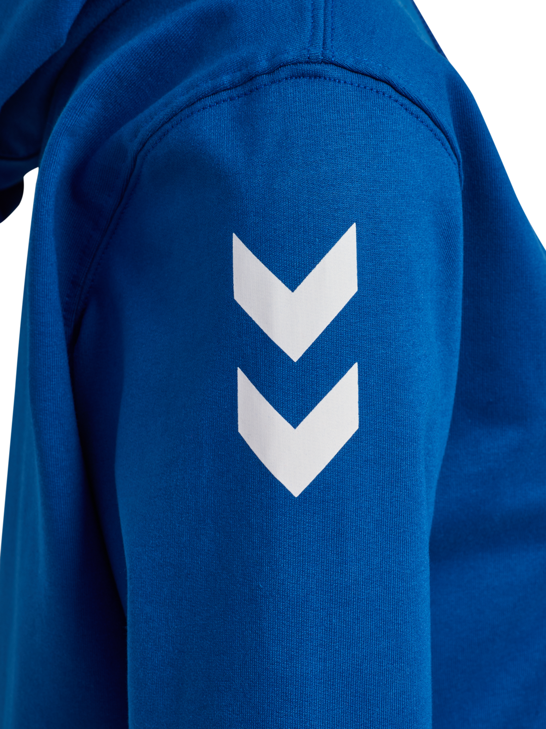 Hummel hmlGO 2.0 CHEVRON ZIP HOODIE WOMAN - TRUE BLUE