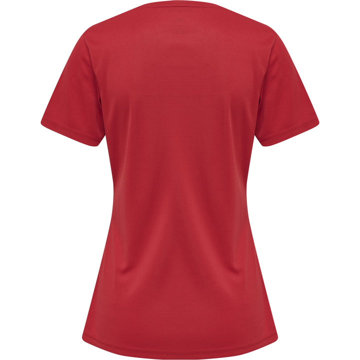 newline Women Core Functional T-Shirt S/S - tango red