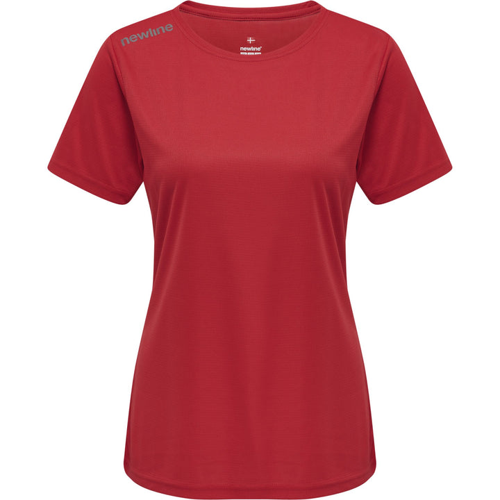 newline Women Core Functional T-Shirt S/S - tango red