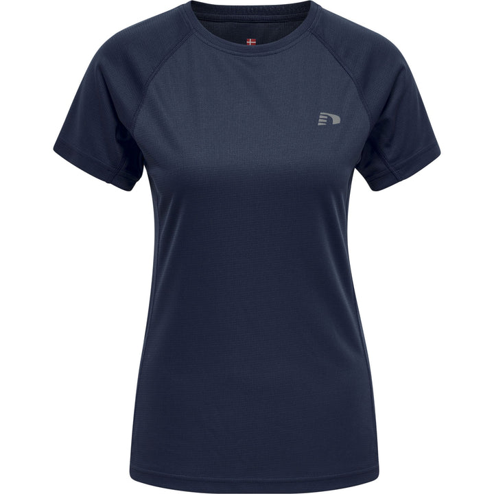newline Women Core Running T-Shirt S/S - black iris