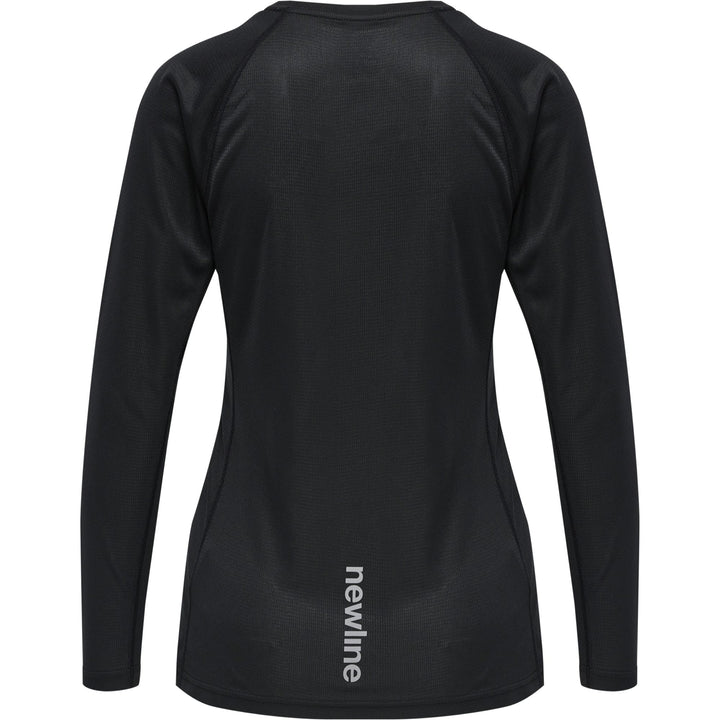newline Women Core Running T-Shirt L/S - black