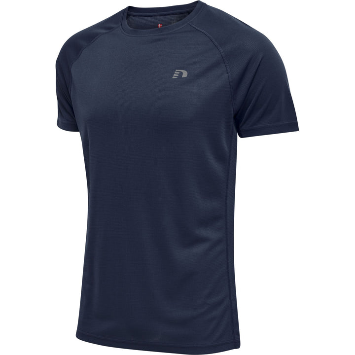 newline Men Core Running T-Shirt S/S - black iris