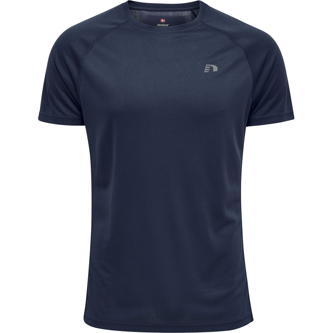 newline Men Core Running T-Shirt S/S - black iris