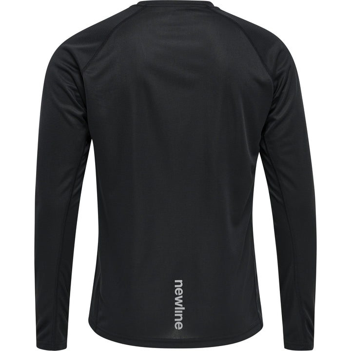 newline Men Core Running T-Shirt L/S - black