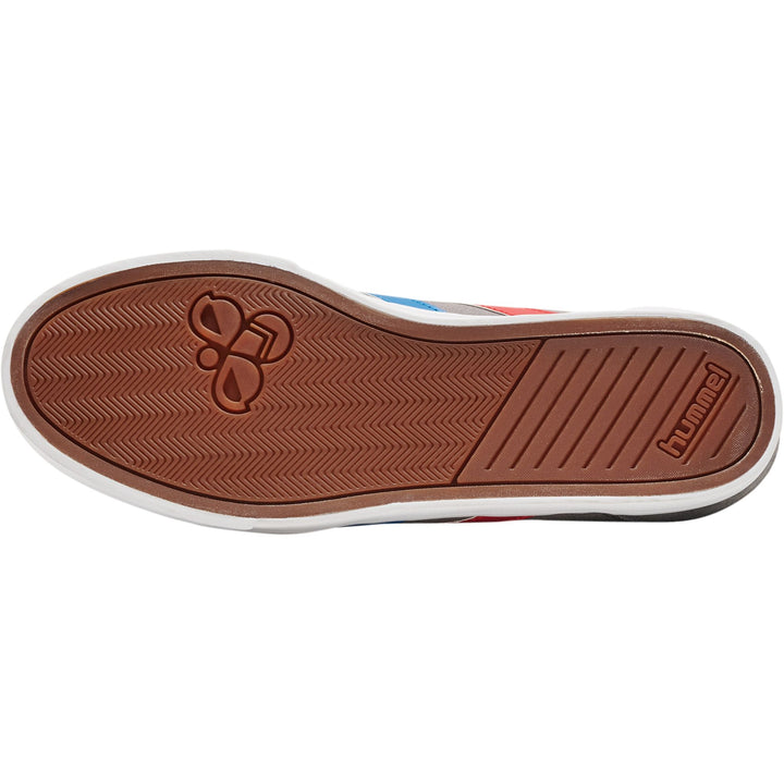 Hummel Hummel Slimmer Stadil Low - castlerock/ribbonred/bril blue
