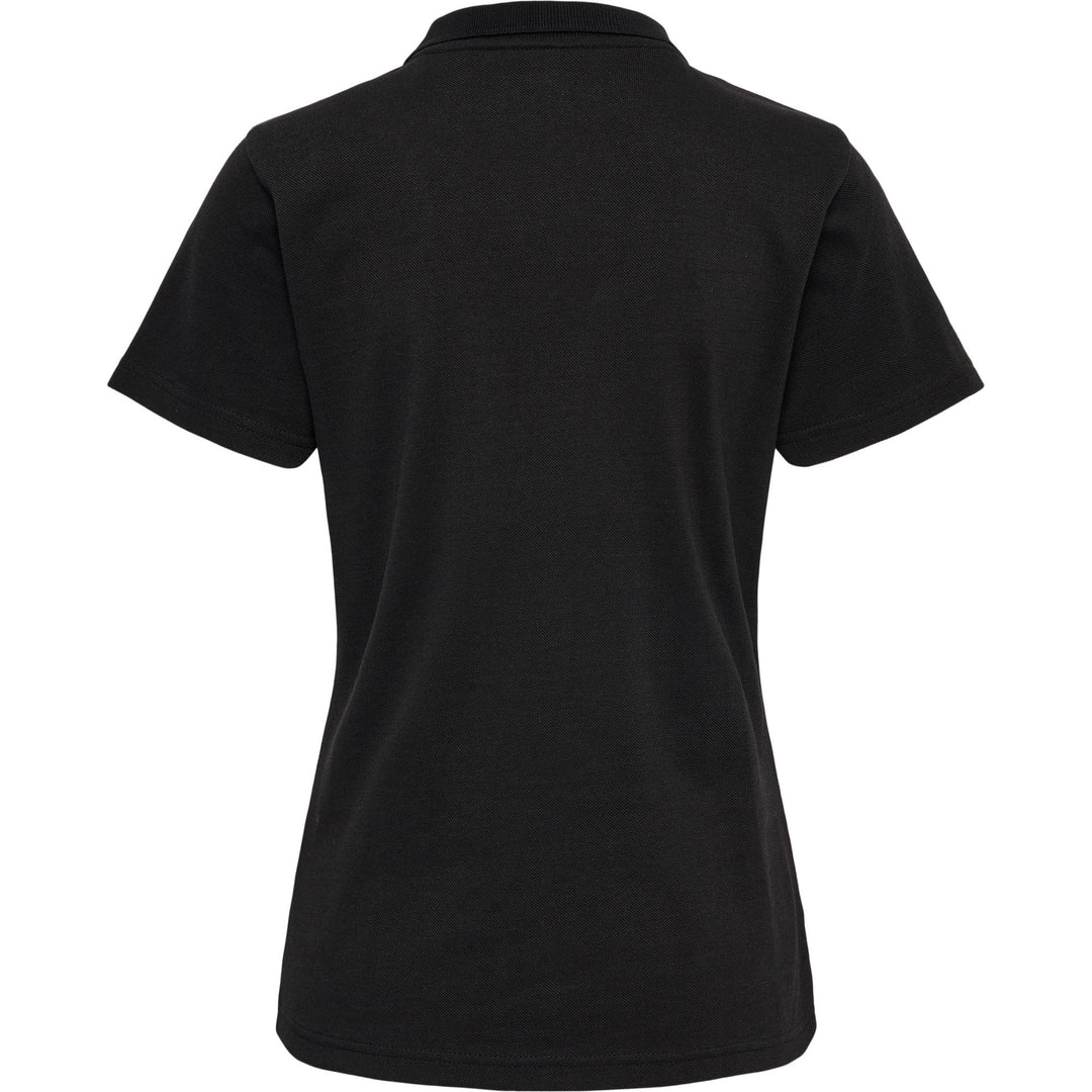 Hummel nwlLEA COTTON POLO WOMEN - BLACK - 3XL - black