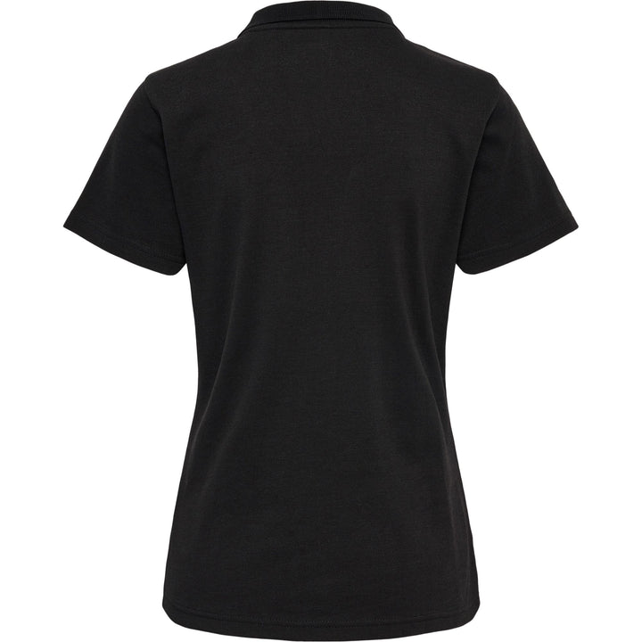 Hummel nwlLEA COTTON POLO WOMEN - BLACK - 3XL - black