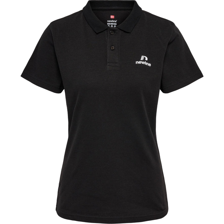 Hummel nwlLEA COTTON POLO WOMEN - BLACK - 3XL - black