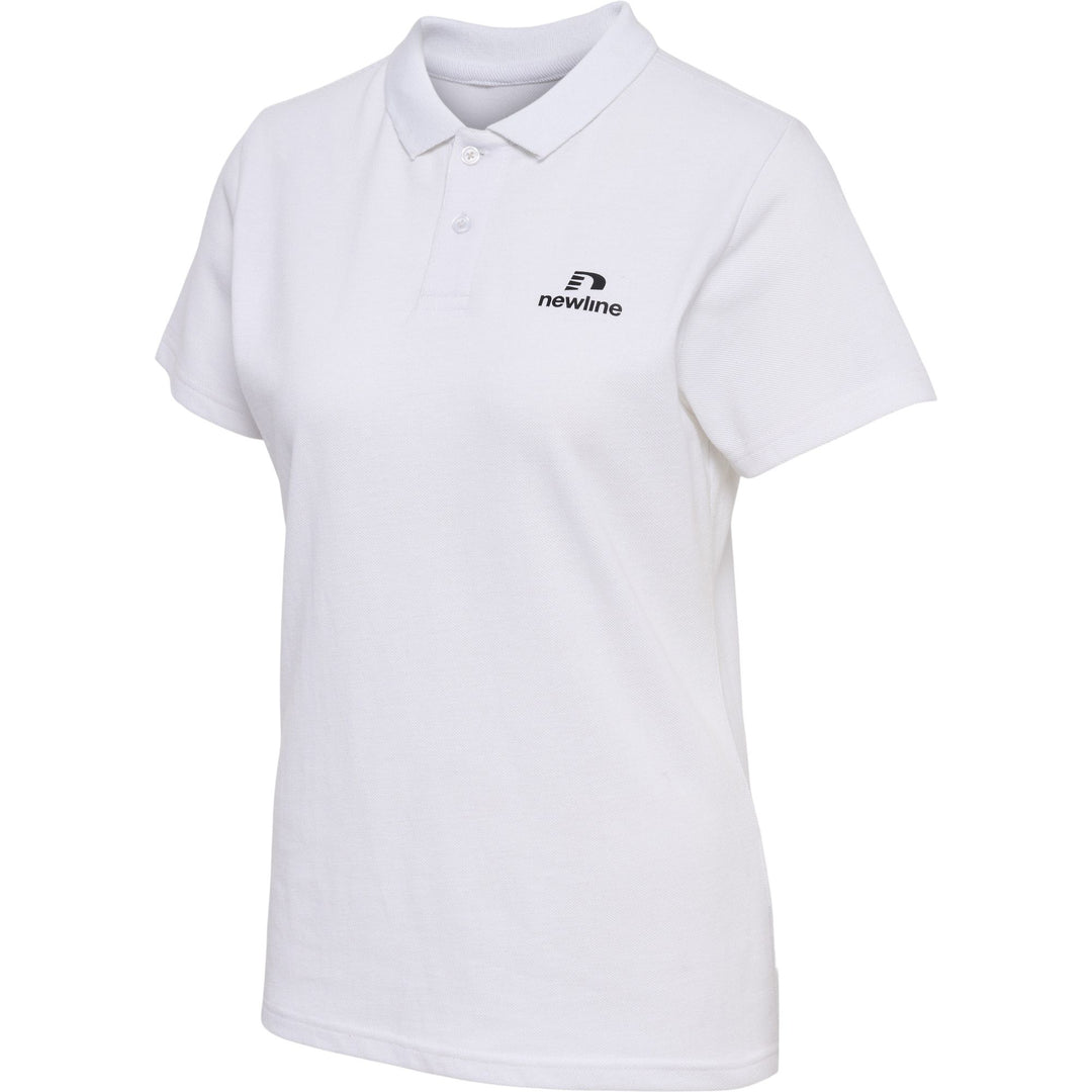 Hummel nwlLEA COTTON POLO WOMEN - WHITE - 3XL - white