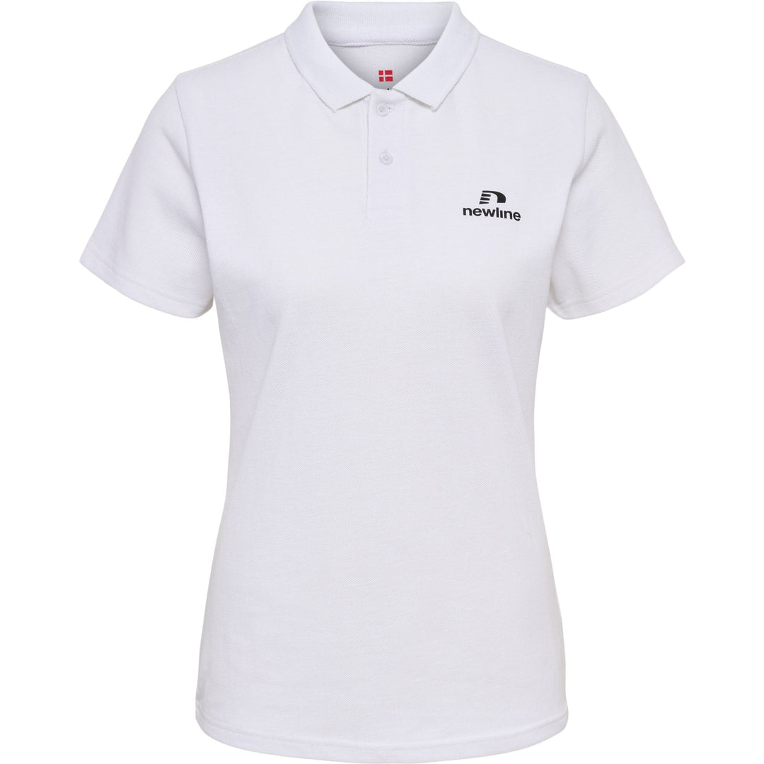 Hummel nwlLEA COTTON POLO WOMEN - WHITE - 3XL - white