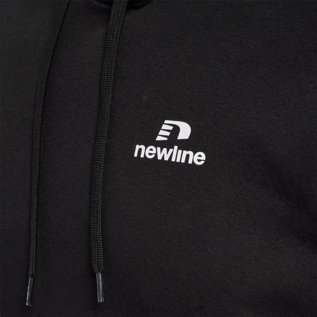 Hummel nwlLEA COTTON HOODIE MEN - BLACK - 5XL - black