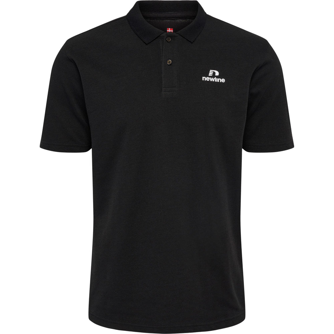 Hummel nwlLEA COTTON POLO MEN - BLACK - 4XL - black