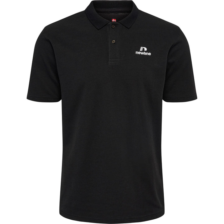 Hummel nwlLEA COTTON POLO MEN - BLACK - 4XL - black