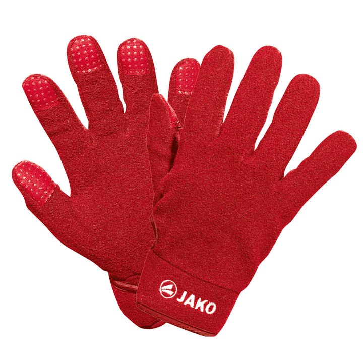 Jako Feldspielerhandschuhe Fleece - rot
