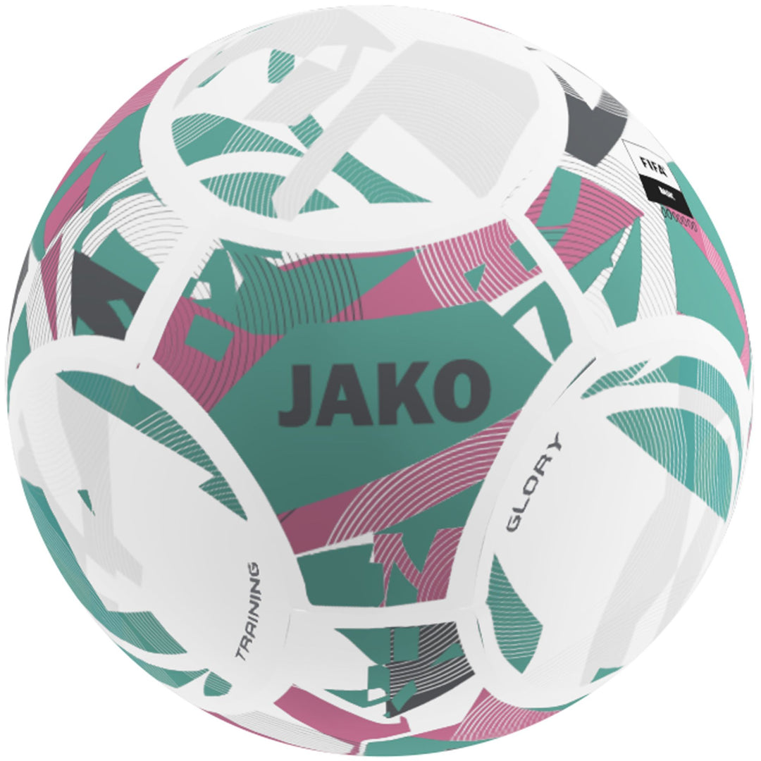 Jako Trainingsball Glory - weiß/rose/cool gray