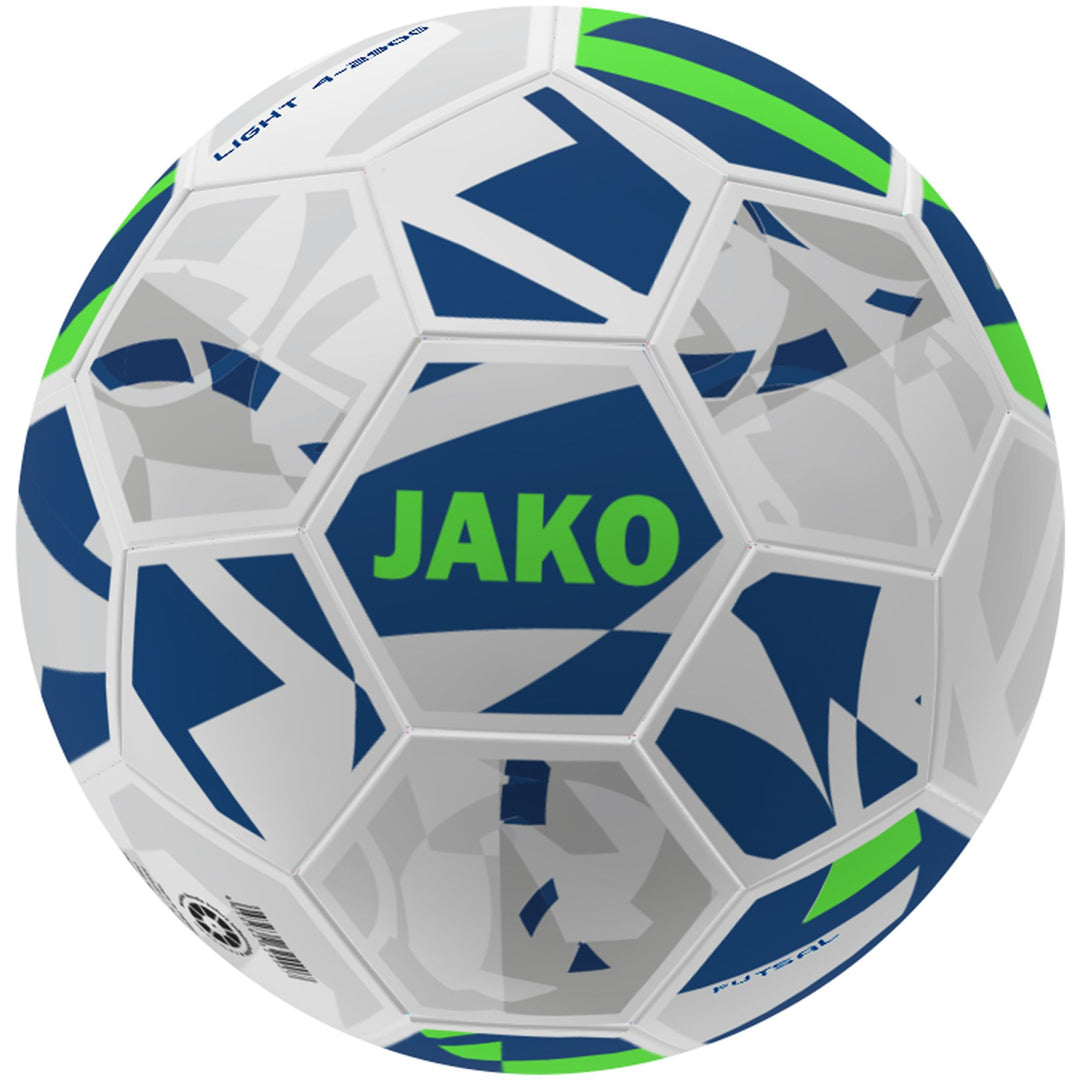 Jako Lightball Futsal - weiß/navy/neongrün, 290g