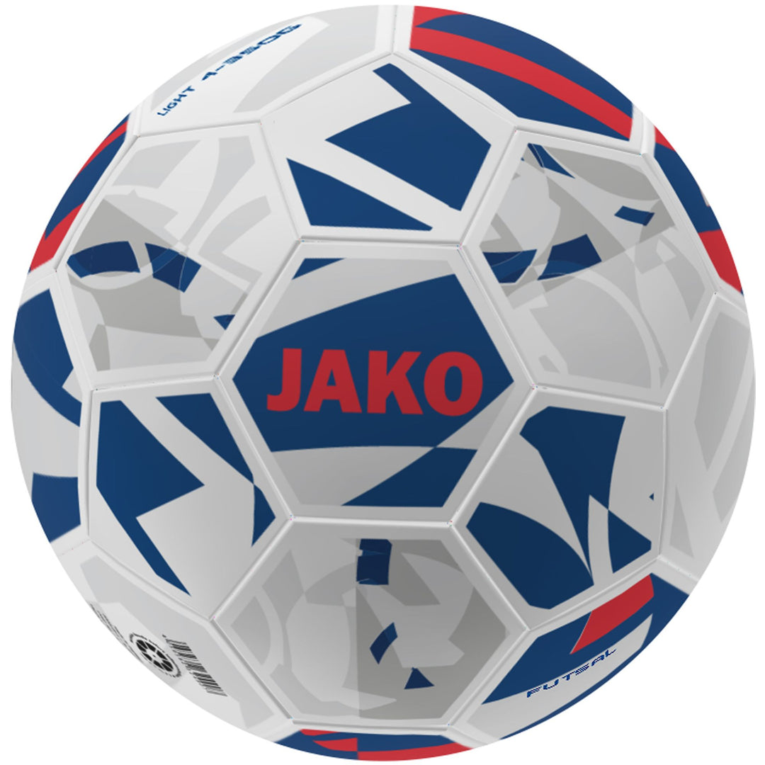 Jako Lightball Futsal - weiß/navy/rot, 350g