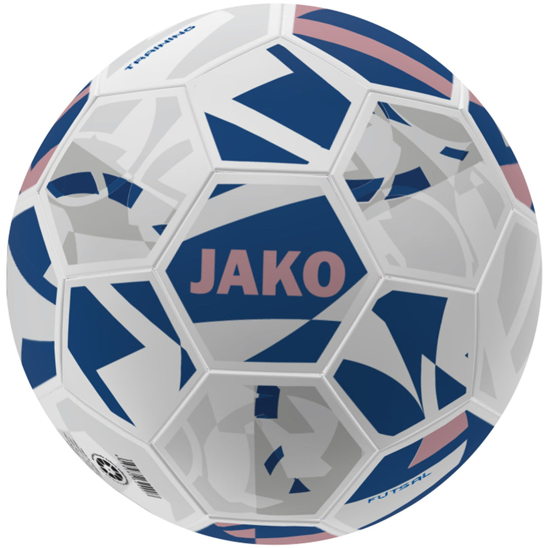 Jako Trainingsball Futsal - weiß/navy/dusky pink