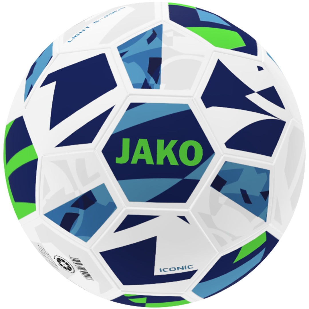Jako Lightball Iconic - weiß/navy/neongrün, 350g