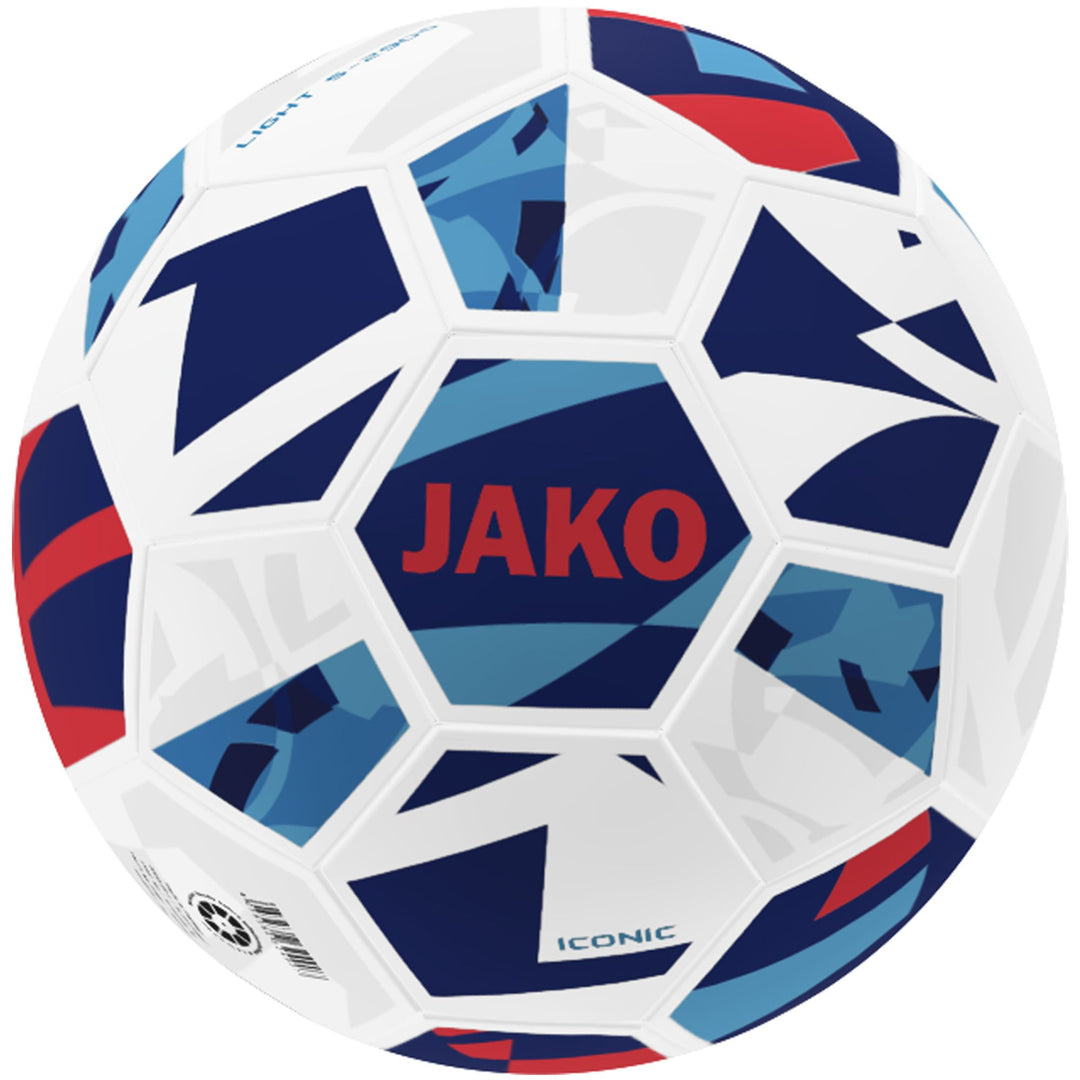 Jako Lightball Iconic - weiß/navy/rot, 290g