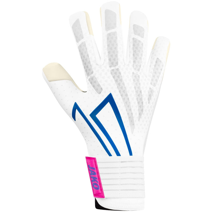 Jako Tw-Handschuh Rs89 Team Hybrid Cut - weiß/rhodamine rot/blau