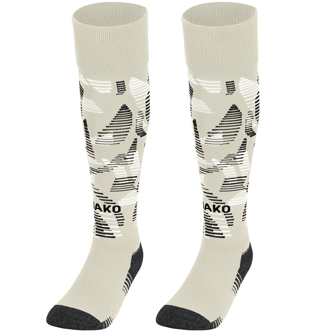 Jako Stutzenstrumpf Sonic - off white/schwarz/weiß
