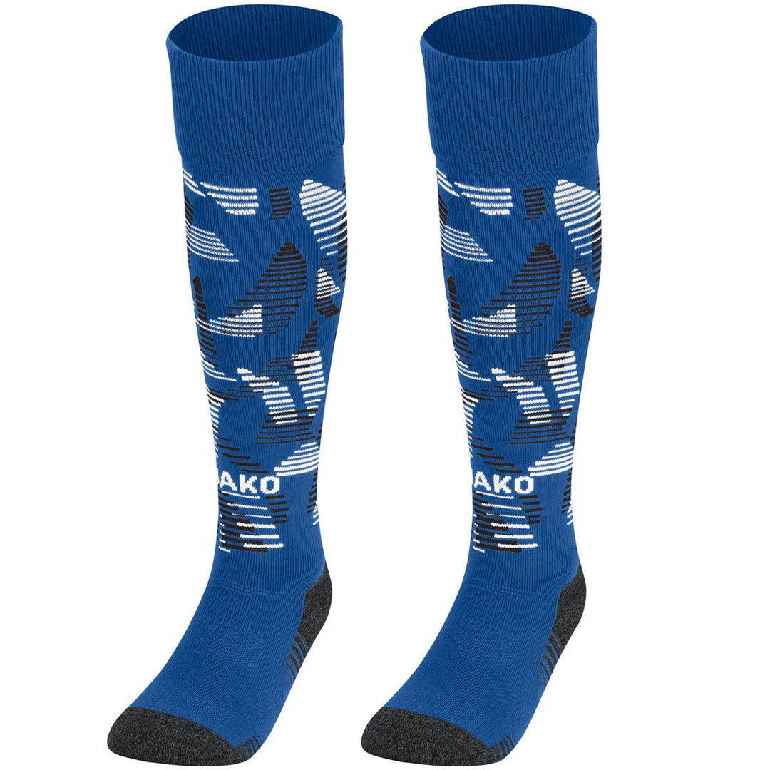 Jako Stutzenstrumpf Sonic - royal/schwarz/weiß
