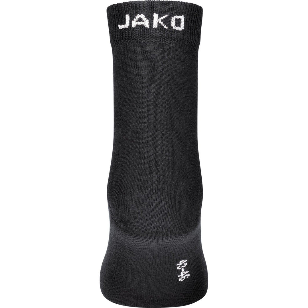 Jako Freizeitsocken Kurz 3Er Pack - schwarz