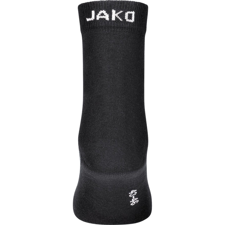 Jako Freizeitsocken Kurz 3Er Pack - schwarz