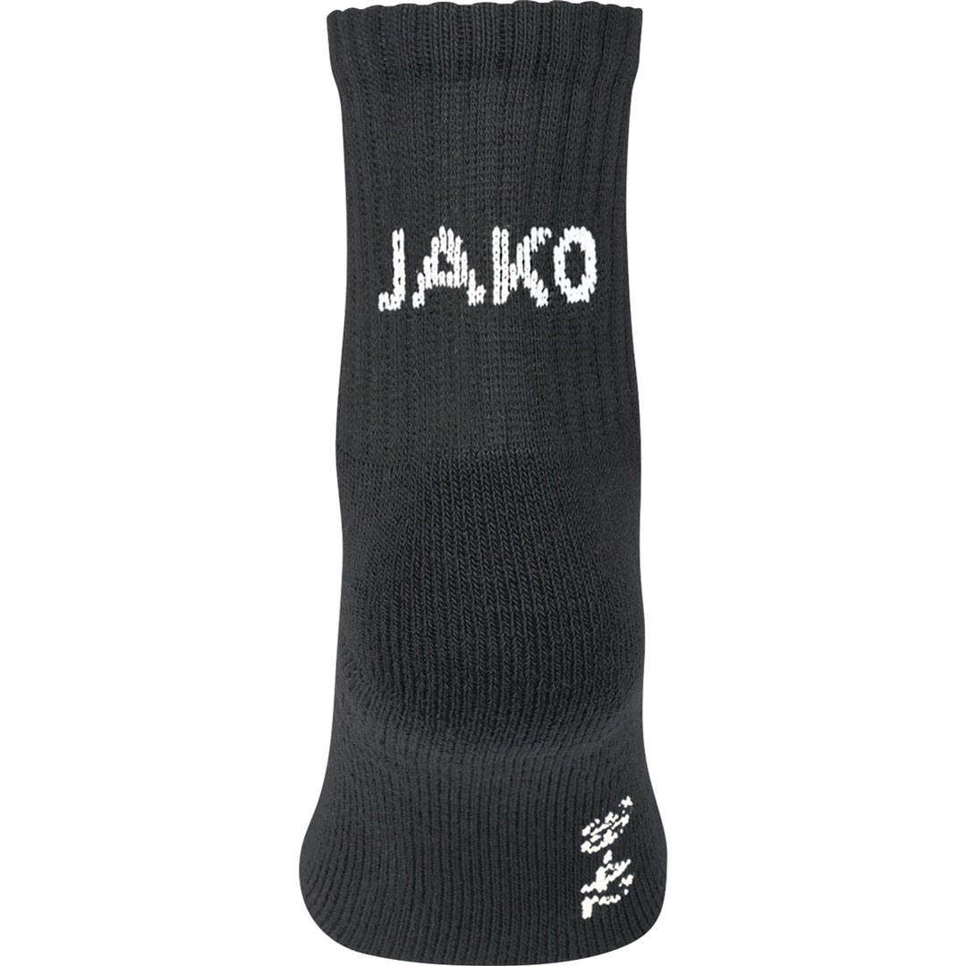 Jako Sportsocken Kurz 3Er Pack - schwarz