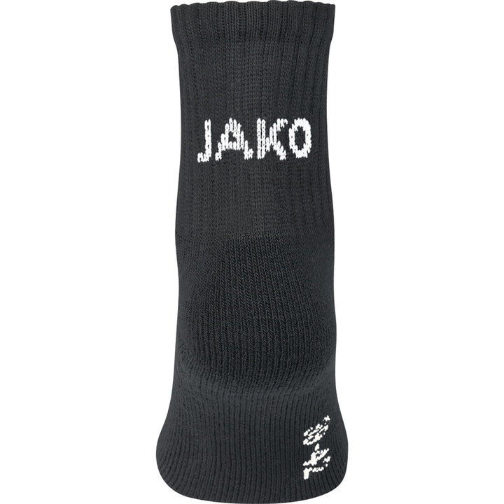 Jako Sportsocken Kurz 3Er Pack - schwarz