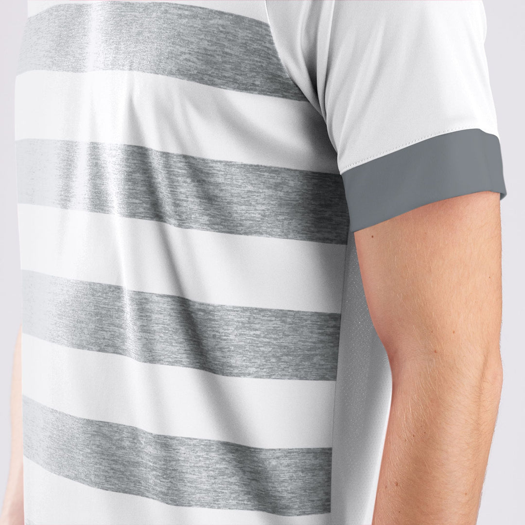 Jako Trikot Celtic Melange Ka - weiß/steingrau