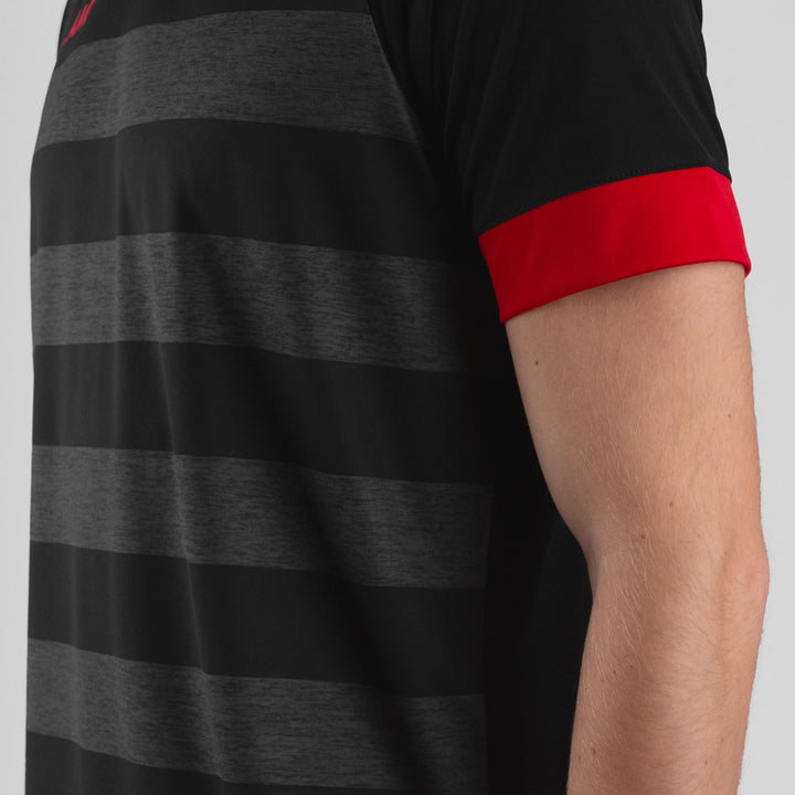 Jako Trikot Celtic Melange Ka - schwarz/sportrot
