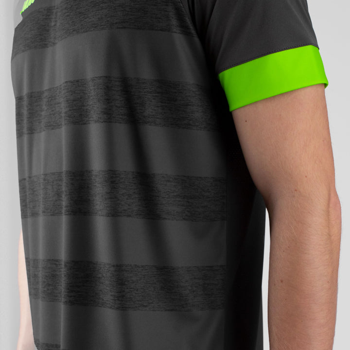 Jako Trikot Celtic Melange Ka - anthrazit/lemon